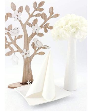 Buy 50 APARTina White Airlaid Napkins Fabric-Like 40x40 cm - Perfect for Any Table Setting - Buy Online on GoSupps.com