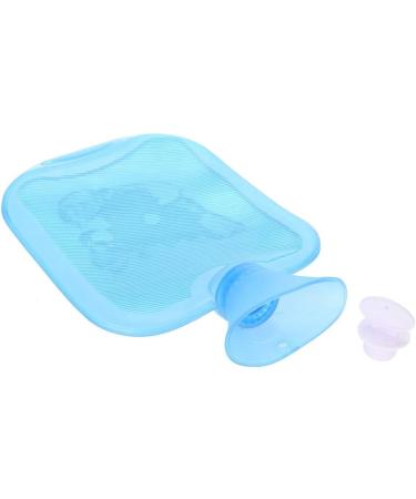 Classic 2000ml Rubber Heat Bottle - Blue | Heat & Cold Therapy | Pain Relief | 3 Colors Available - Buy Online on GoSupps.com