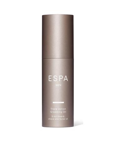 ESPA | Triple Action Grooming Oil | 30ml | 3-in-1 Shave Beard and Facial Oil
