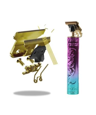 Buy T9 Barber Hair Clippers - Electric Bald Shears & Carving Razor (Blue Powder) | International Shipping - Buy Online on GoSupps.com