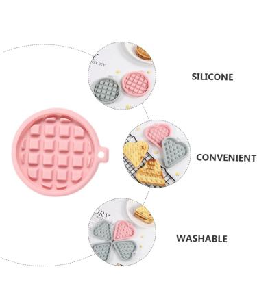 OUNONA 9 Pcs Mold Square Baking Mould Silicone Pans for Baking Chocolate Cortes Waffle Baking Pan Silicone Waffle Mould Heart Baking Pan Silicone Muffin Pan Lattice Silica Gel Products 12X11X1.6CMx3pcs Random Colorx3pcs - Buy Online on GoSupps.com