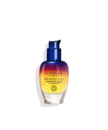 L'OCCITANE - Reset Night Oil-in-Serum Immortelle Reset - 30 ml - Made in France