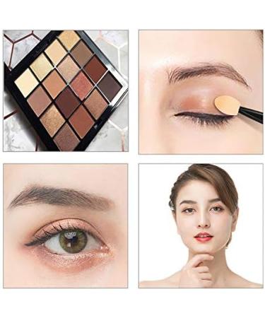 50pcs Disposable Dual Sided Eyeshadow Brush | Sponge Tipped Oval Makeup Applicator - Buy Online on GoSupps.com