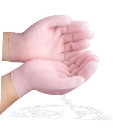 Housoutil 1pair Moisturizing Gloves High Heels for Women Moisturizing Repairing Gloves Oil Paper Face Dry Hand Gloves Girls Glove Cosmetic Nursing Supplies Pink Sebs Women's 21.5x13cm - Buy Online on GoSupps.com