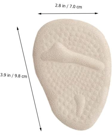NOLITOY 15 Pairs Half Size Forefoot Pads - Gel Insoles for High Heels Boots & Metatarsal Support | Non-Slip Comfort & Ball of Foot Relief - Buy Online on GoSupps.com