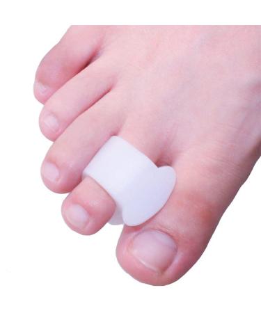 feifanshop toe stretcher 4x gel toe spreader for bunion correction overlapping toes hammer toes claw toes hallux valgus