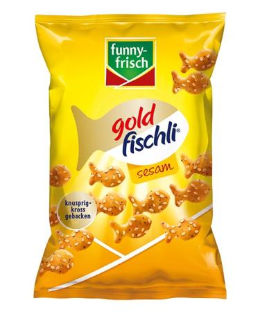 Buy Funny-Frisch Goldfischli Sesame - Pack of 10 (10 x 100g) | International Shipping Available - Buy Online on GoSupps.com