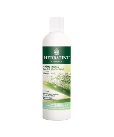 Herbatint Royal Jelly Balm with Aloe Vera - Unique Formula with High Regenerating Power with Organic Plant Extracts Ideal for Colored Hair Dermatologically Tested on Sensitive Skin