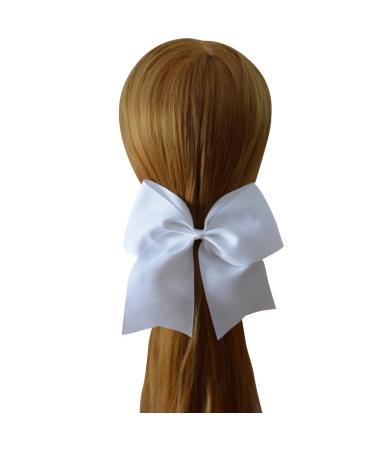 Bzybel 6 Inch Large Cheer Bow Set - 12 pcs Jumbo Hair Bows for Teens & Women - Softball Cheerleader Accessories in Mix Colors - Buy Online on GoSupps.com