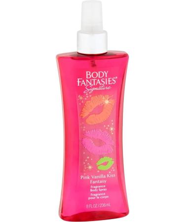 Body Fantasies SIGNATURE Fragrance Body Spray Pink Vanilla Kiss Fantasy 8 Fluid Ounce (BF44) (Pack of 2) Pink Vanilla Kiss Fantasy 8 Fl Oz (Pack of 2) - Buy Online on GoSupps.com