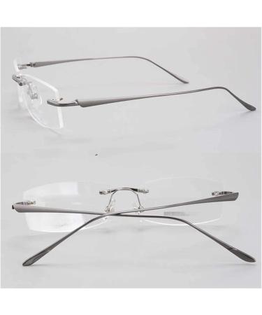 Ranara Replacement Glasses End Tips & Legs - Gray Metal Accessories for Men | Spare Bars for Borderless Glasses - Buy Online on GoSupps.com