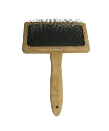 Cat Slicker Brush Wood Handle Comb for Shedding & Grooming Remove Loose Undercoat Tangled Hair Massage Brush Handle car Brush