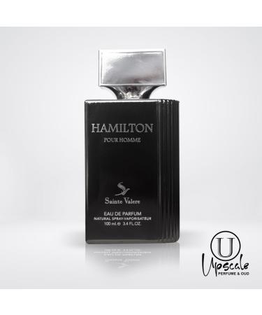 Almas Perfumes SAINTE VALERE Eau De Parfum HAMILTON - Sweet Smelling Spray - 100ML 3.4FL OZ of Long-Lasting Aroma - Luxurious Scent of Arabia for Men - Buy Online on GoSupps.com