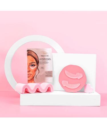 Sisters & Me 9x Eye Pads - Cooling Eye Masks for Dark Circles Wrinkles & Puffiness with Hyaluron Booster - Buy Online on GoSupps.com