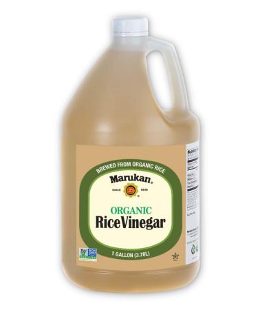 Marukan Organic Rice Vinegar, Unseasoned, 1 Gallon