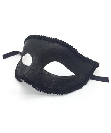 FOMIYES Halloween Unique Masquerade Black Maskes Halloween Black Costume Eye Black Outfits Stand Out Costumes Makeup Dreses Make up Men and Women