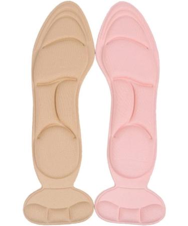 NOLITOY Gel Insoles for Shoes - 3 Pairs T Shape Inserts for Men & Women - Comfortable Back Heel Cushions & Shoe Lifts - 29.00X8.50X0.90CM - Buy Online on GoSupps.com