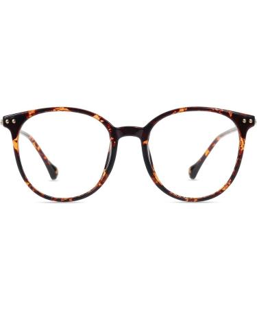 Buy Firmoo Round Blue Light Blocking Reading Glasses for Men & Women - Anti Eye Strain Tortoise Reader Glasses (0.75x) - International Shipping Available - Buy Online on GoSupps.com