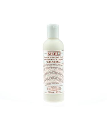 Kiehl's Hand & Body Lotion with Aloe Vera & Oatmeal - Grapefruit 8.4oz (250ml)
