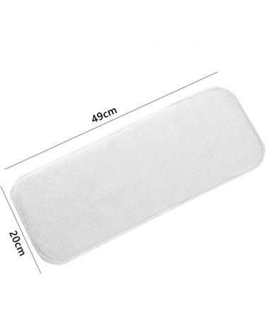 3-Pack Bamboo Microfiber Inserts for Adults - 4-Layer Washable Cloth Diapers for Incontinence Care - Large & Highly Absorbent - Buy Online on GoSupps.com
