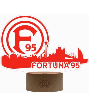 Fortuna D sseldorf LED Lamp Night Light - Skyline Logo Crest Red | Shop Now! - Buy Online on GoSupps.com