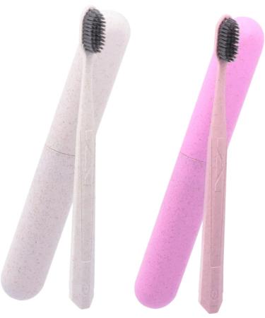 ULTECHNOVO 4pcs Toothbrush Set - Eco-Friendly Travel Toothbrushes & Toothpaste | Buy Online Worldwide - Buy Online on GoSupps.com