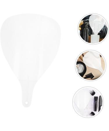 Masque Facial Transparent Protection Laque Cheveux 2 Pi ces Taille Standard Bouclier Plastique Polypropyl ne Spa Soin Cheveux Salon Coiffure Visage Complet - Buy Online on GoSupps.com