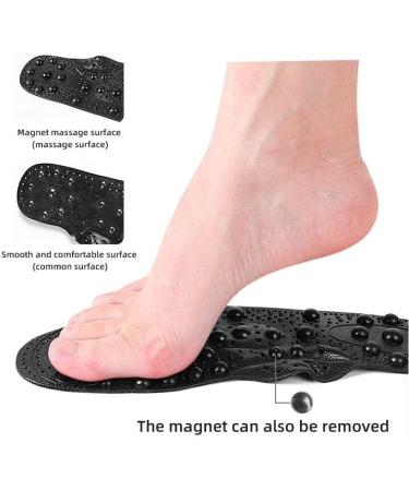 Yarpiany Acupressure Magnetic Massage Insoles for Women - Foot Therapy Pain Relief Shoe Inserts with 68 Magnets - Buy Online on GoSupps.com