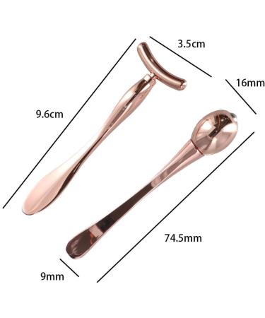 Leadigol Metal Eye Cream Applicator Wand | Eye Roller Massager Tool for Puffiness Relief | Women s Facial Care - Buy Online on GoSupps.com