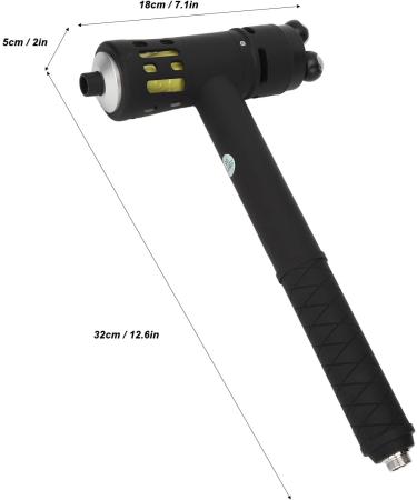 Ccngds Manual Striking Pain Massage Hammer | Orthopedic Depth Massage Instrument for Waist Muscle & Extracorporal Shock Treatment (UK Plug) - International Shipping Available - Buy Online on GoSupps.com