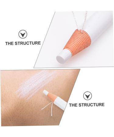 TOVINANNA Elegant Eyebrow Contour Pen with Brush 2 Pencils for White Eyeliner and Eye Makeup - Buy Online on GoSupps.com