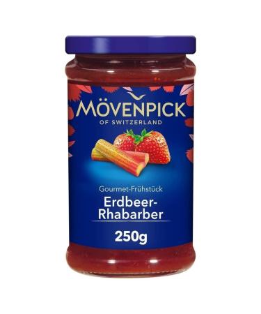 M venpick Gourmet Breakfast Strawberry Rhubarb Premium Fruit Spread 250 g - Buy Online on GoSupps.com