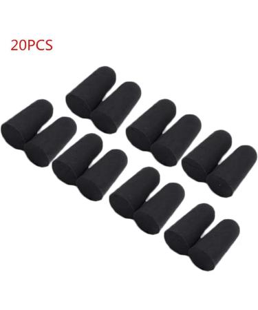 20 pcs Travel Sleep Earplugs Soft Tapered Foam Noise Reduction for Sleeping & Travel - Buy Online on GoSupps.com