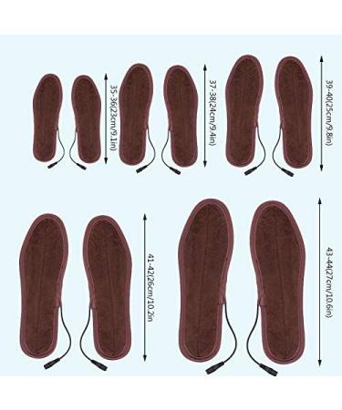 VGEBY Electric Heated Insoles - Rechargeable Winter Foot Warmer for Skiing & Walking - Buy Online on GoSupps.com