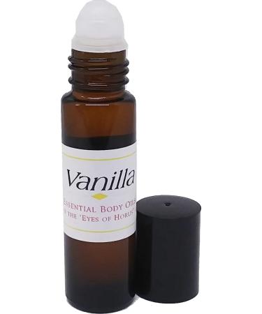 Vanilla Scented Body Oil Fragrance Roll-On - Gold - 1/3 oz. - ID#23196