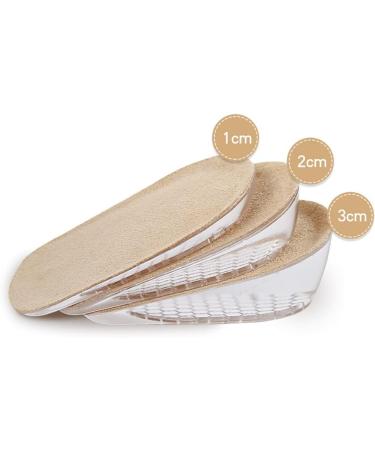 SOIMISS Height Increase Insoles - 1cm Heel Cushion Inserts for Men and Women - Buy Online on GoSupps.com