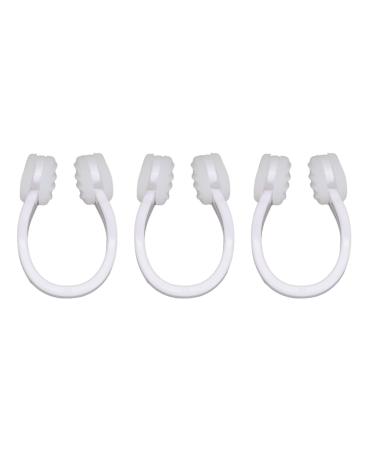 Qudinip 3 Piece Nose Shaper Clip Nose Bridge Lift Enhancer for a Higher Straighter Nose with Ergonomic Comfortable Design for All Nose Shapes