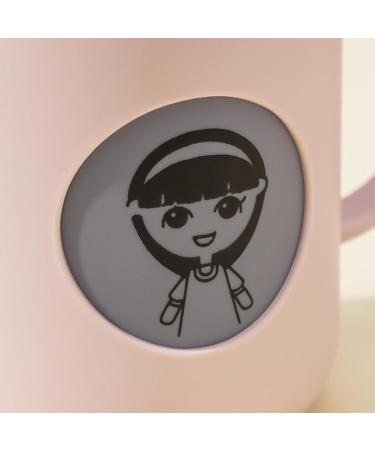 TOPINCN Cartoon Toothbrush Cup - 400ml Family Bathroom Mouthwash Cup with Handle | Practical PP Design for International Shipping - Buy Online on GoSupps.com