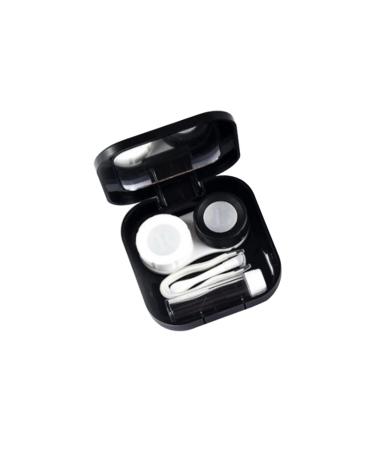 Homsfou 1stk contact lens pistons contact lens container mini contact lens box contact lenses tweezers remover for contact lenses travel case for contact lenses case shiny bracket