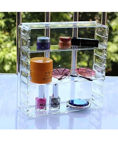 Anncus Brush Lipstick Holder Makeup Organizer Clear Acrylic Cosmetic Tools Storage Box Case Eye Shadow Organizer Palette Organizer - (Color: O-8) - Buy Online on GoSupps.com