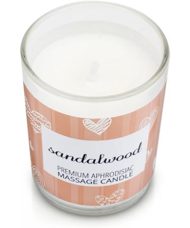 Massage Candle 70ml MAGNETIFICO ENJOY IT! Sandalwood Aromatherapy Candle for Relaxation & Self-Care Ideal for Gifts - Shop Now! - Buy Online on GoSupps.com