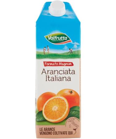  Italian Gourmet E.R. Valfrutta Aranciata Italiana 12-pack of soft drinks Italian orange lemonade 1500 ml + Italian Gourmet Polpa di Pomodoro 400 g box - Buy Online on GoSupps.com