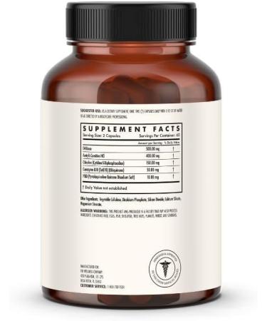 Wellness Company Elevated Energy Supplement - 120 Vegan Capsules Natural Herbal Energy Booster Non-GMO & Gluten-Free 2-Month Supply - Buy Online on GoSupps.com