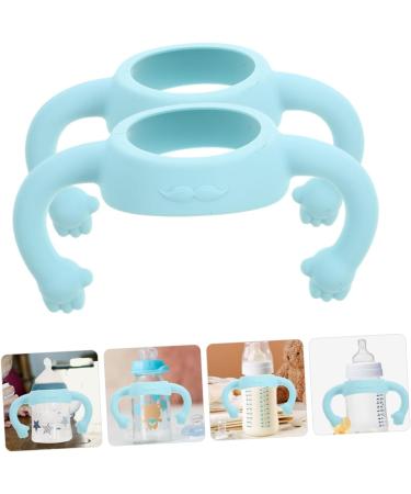 ifundom 8 Pcs Bottle Handle Bottle Grip Silicone Bottle Grip Bottle Grip Bottle Accessories Milk Bottle Grips Bottle Grip Wide Mouth Newborn Feeder 14.00X5.00X5.00CMx4pcs Sky-bluex4pcs - Buy Online on GoSupps.com