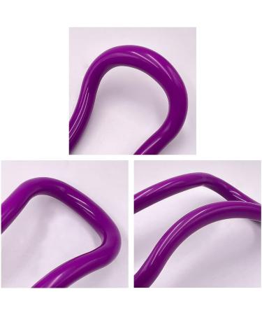 Liujiami Pilates Circle Yoga Ring - Fitness Device for Fascia Stretching & Training | Violet | Thighs Shoulders Back Arms & Legs - Buy Online on GoSupps.com