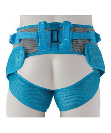 Transfer Belt with Leg Straps - Medical Care Safety gait aid - Bariatrics Children Seniors Disabled and Physiotherapy - Long Belt and Quick Release Metal Buckle