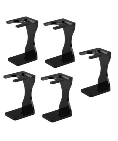 Magiclulu 5st Bart Brush holder acrylic razor stand electrical shave radoras for men shaver shaving razor rack shave shaving razor stand bathrob