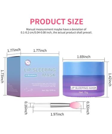  SONGVISON Lip sleeping mask - Night balm for dry and chapped lips - Day and night moisturizer - Intense hydration to reduce lip wrinkles and repair chapped lips - Buy Online on GoSupps.com