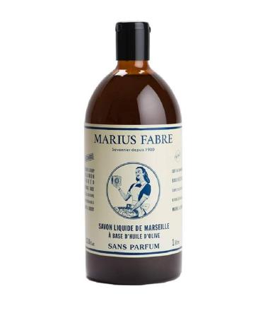 Marius Fabre Savon De Marseille Fragrance Free - 1L / 33.8 fl.oz
