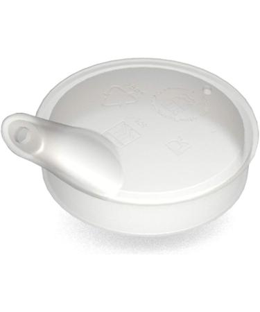 Ornamin Two Handled Mug 220 ml Blue with Spouted Lid - Small Opening | Ergonomic Plastic Mug for Shaky Hands | Drinking Aid Cup for Care - Feeding Cup - Buy Online on GoSupps.com
